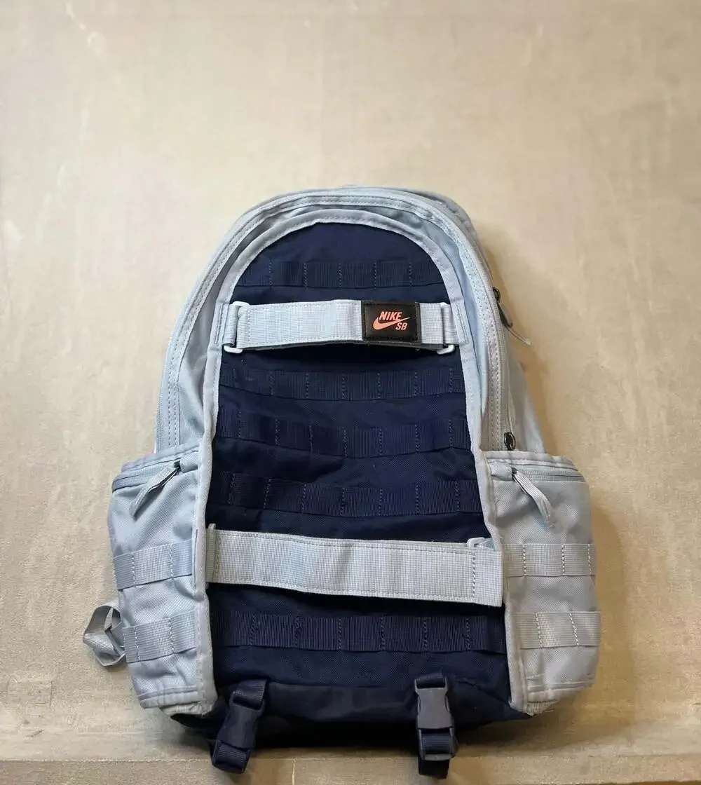 Nike SB RPM Skate Backpack Lt Armory Blue Midnight Navy Magic Ember
